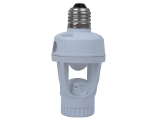 360 Degree PIR Motion Sensor E27 LED Lamp Holder
